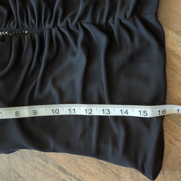 JS Collections black embellished tank - Picture 6 of 9